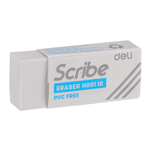Deli EH00110 Scribe Eraser (pkt/30pcs)